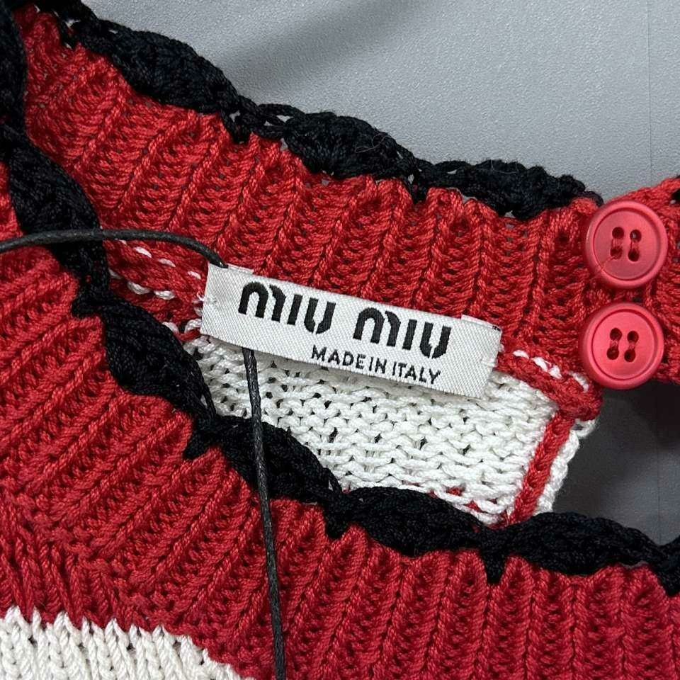 Miu Miu Miu Miu Knit Striped Multi Sweater M Women Size M / US 6-8 / IT 42-44 - 4 Thumbnail