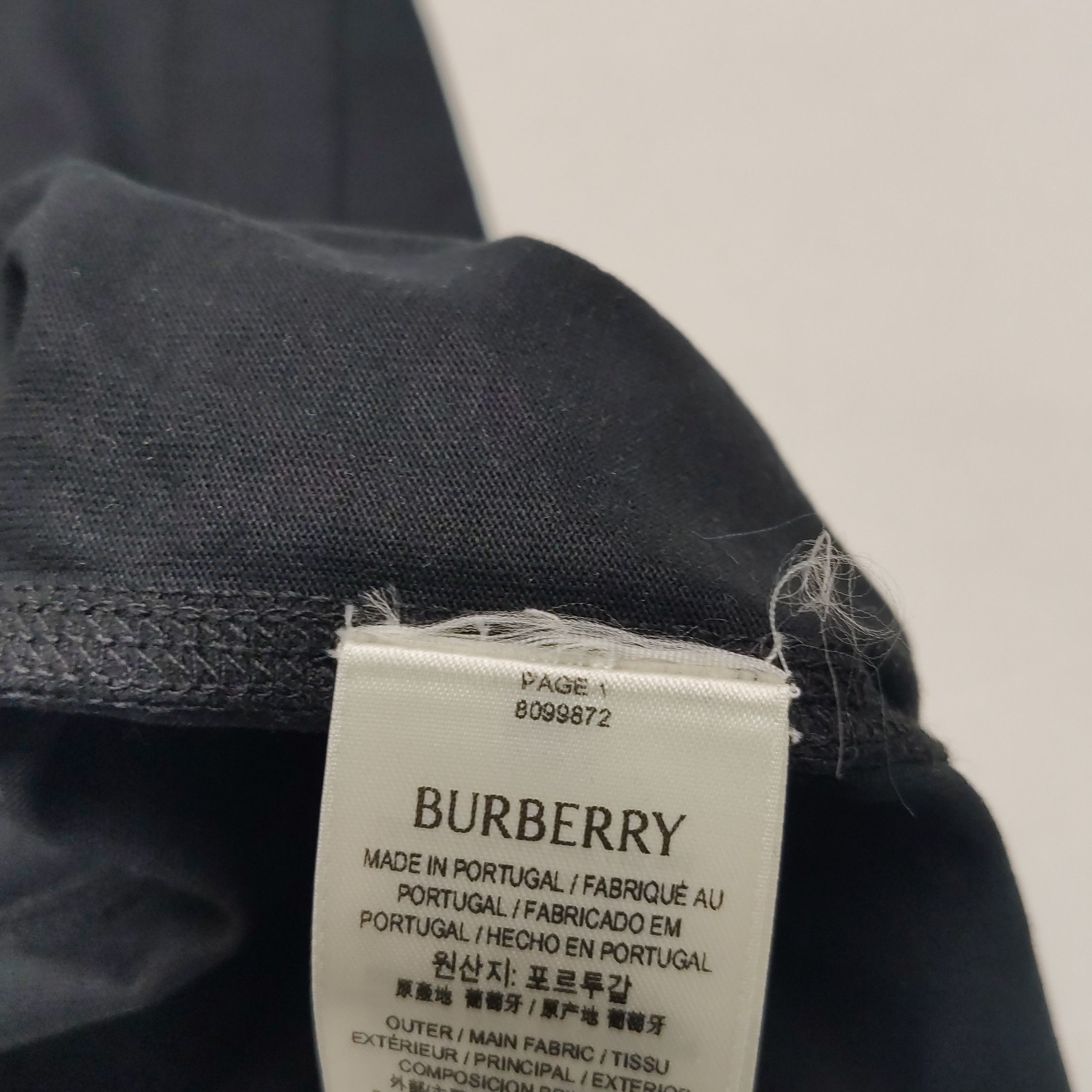 Burberry Burberry Logo Crest Cotton T-Shirt XL Size US XL / EU 56 / 4 - 10 Thumbnail