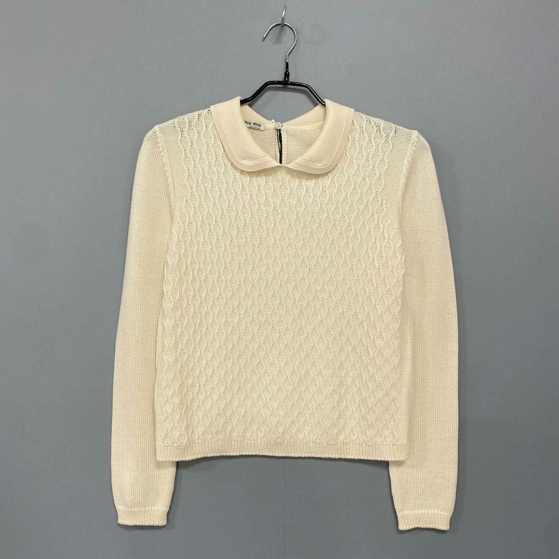 Miu Miu Miu Miu Knit Sweater S Women Size S / US 4 / IT 40 - 2 Thumbnail