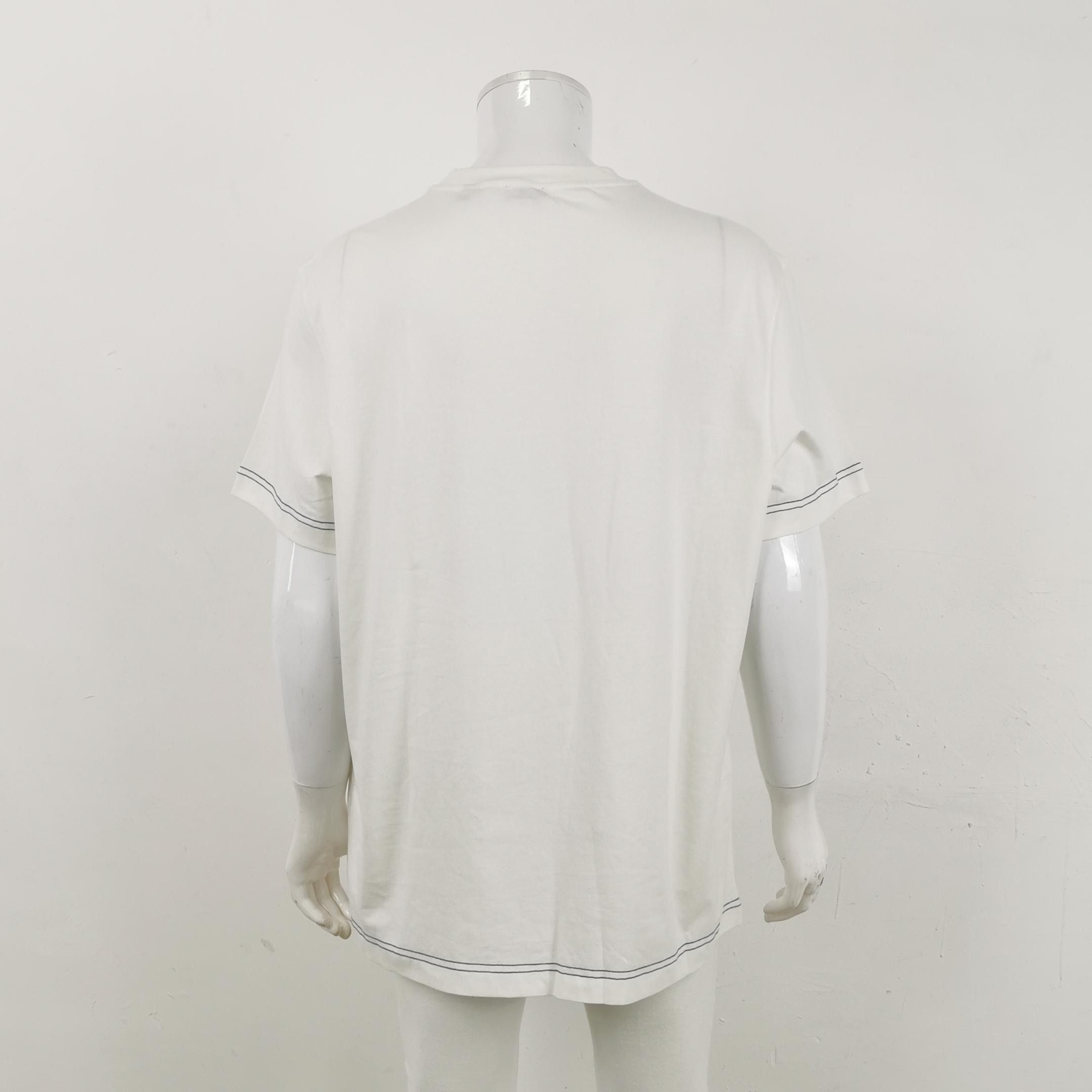 Burberry Burberry Script Logo Embroidered T-Shirt Size XXXL Size US XXL / EU 58 / 5 - 3 Thumbnail