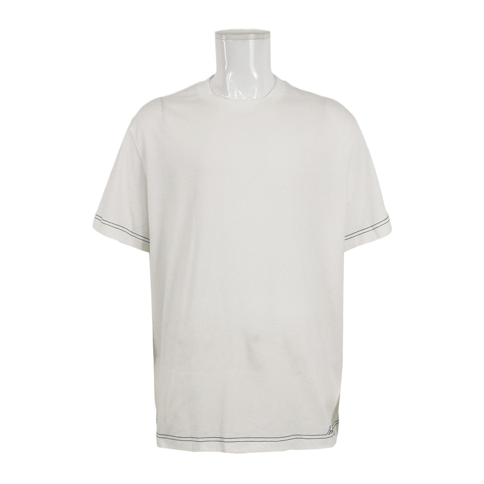 Burberry Burberry Script Logo Embroidered T-Shirt Size XXXL Size US XXL / EU 58 / 5 - 2 Thumbnail