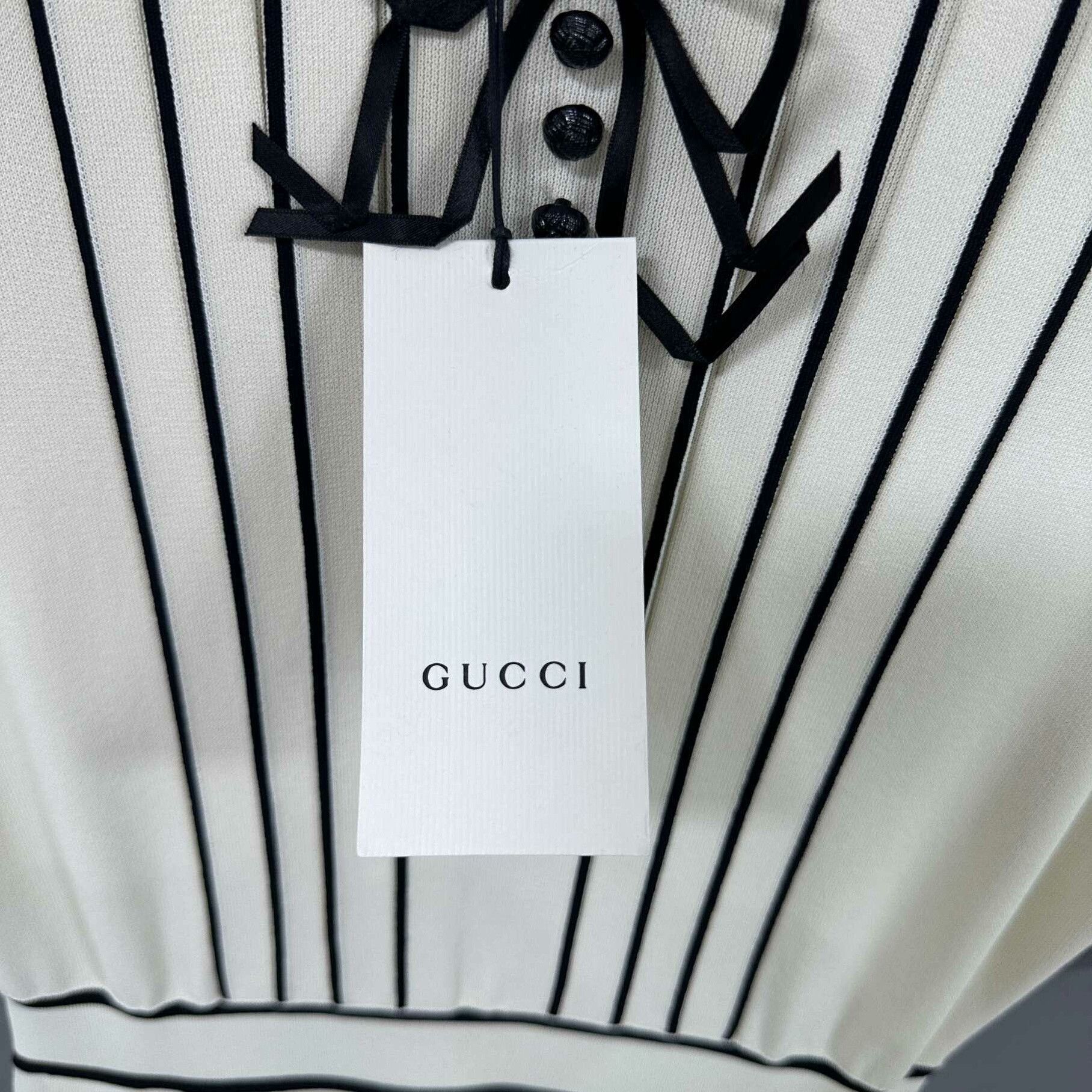 Gucci Gucci White Dress M Women Size M / US 6-8 / IT 42-44 - 6 Thumbnail