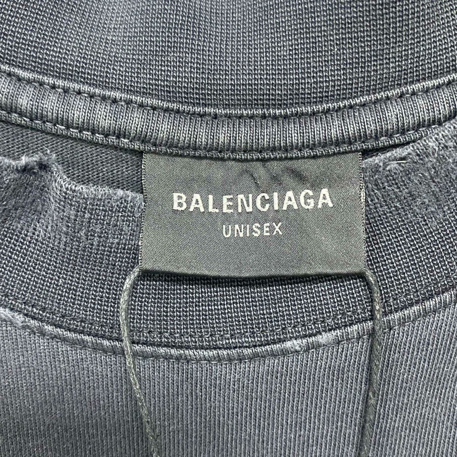 Balenciaga Balenciaga Distressed T-Shirt s Men Size US S / EU 44-46 / 1 - 4 Thumbnail