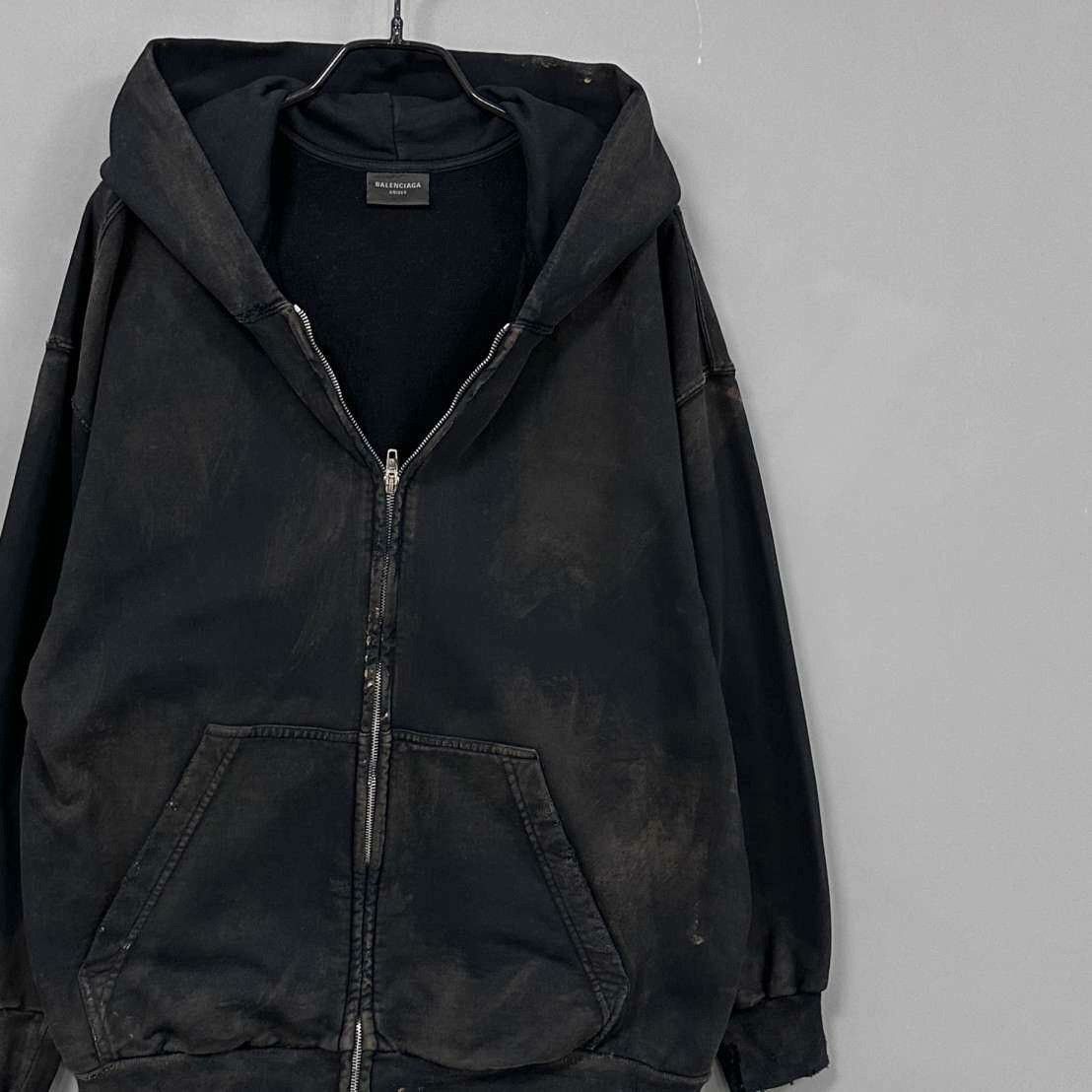 Balenciaga Balenciaga Distressed Jacket XS Women Size XS / US 0-2 / IT 36-38 - 2 Thumbnail