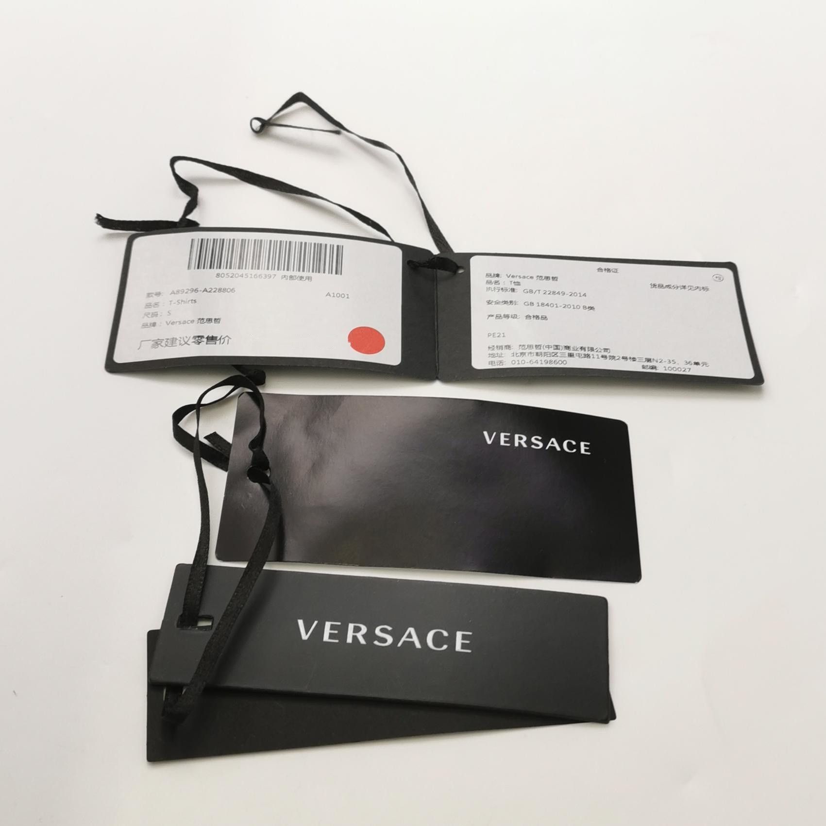 Versace Versace Box Logo Cotton T-Shirt S Size US S / EU 44-46 / 1 - 5 Thumbnail