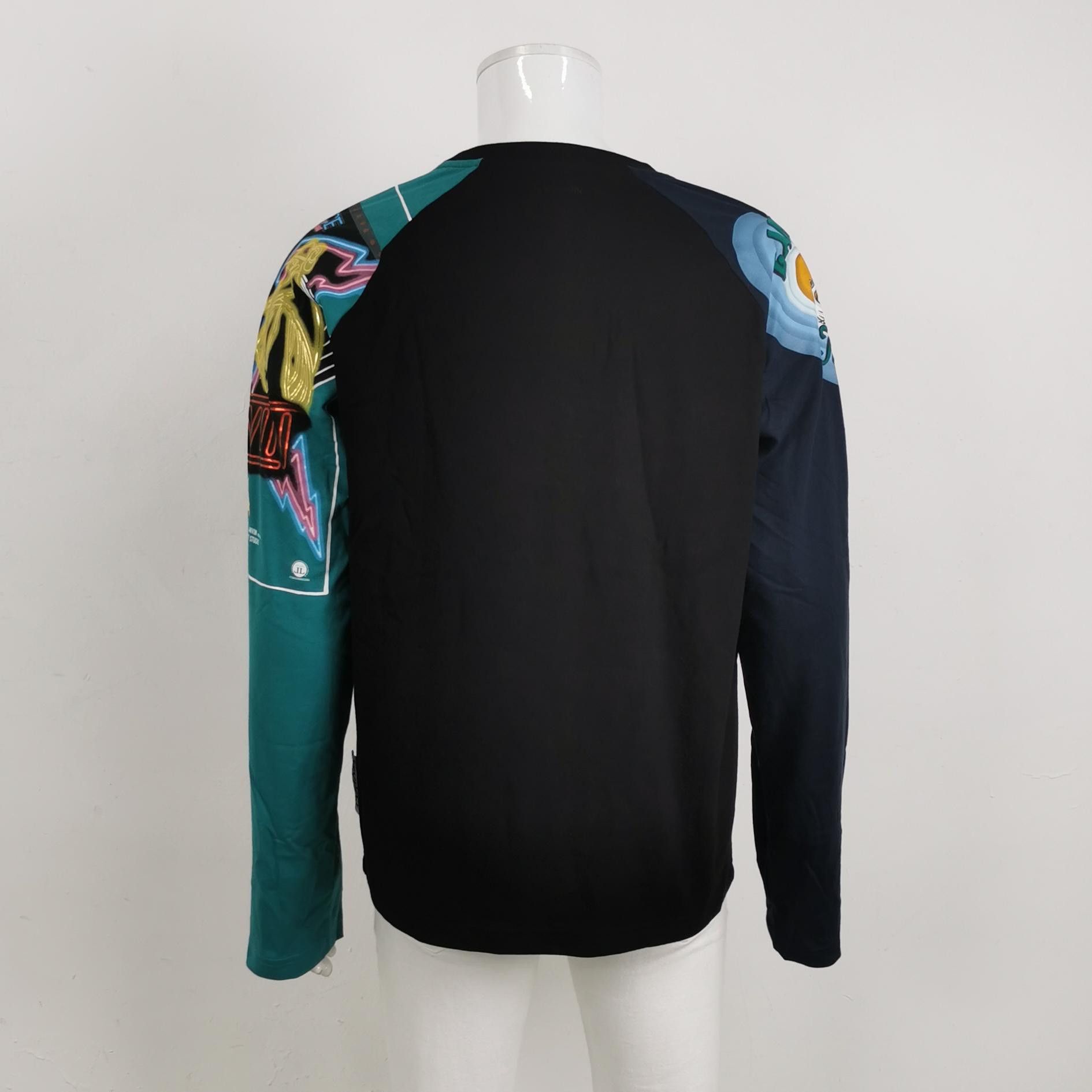 Lanvin Lanvin Neon City of Lights Print T-Shirt Size L Size US L / EU 52-54 / 3 - 3 Thumbnail
