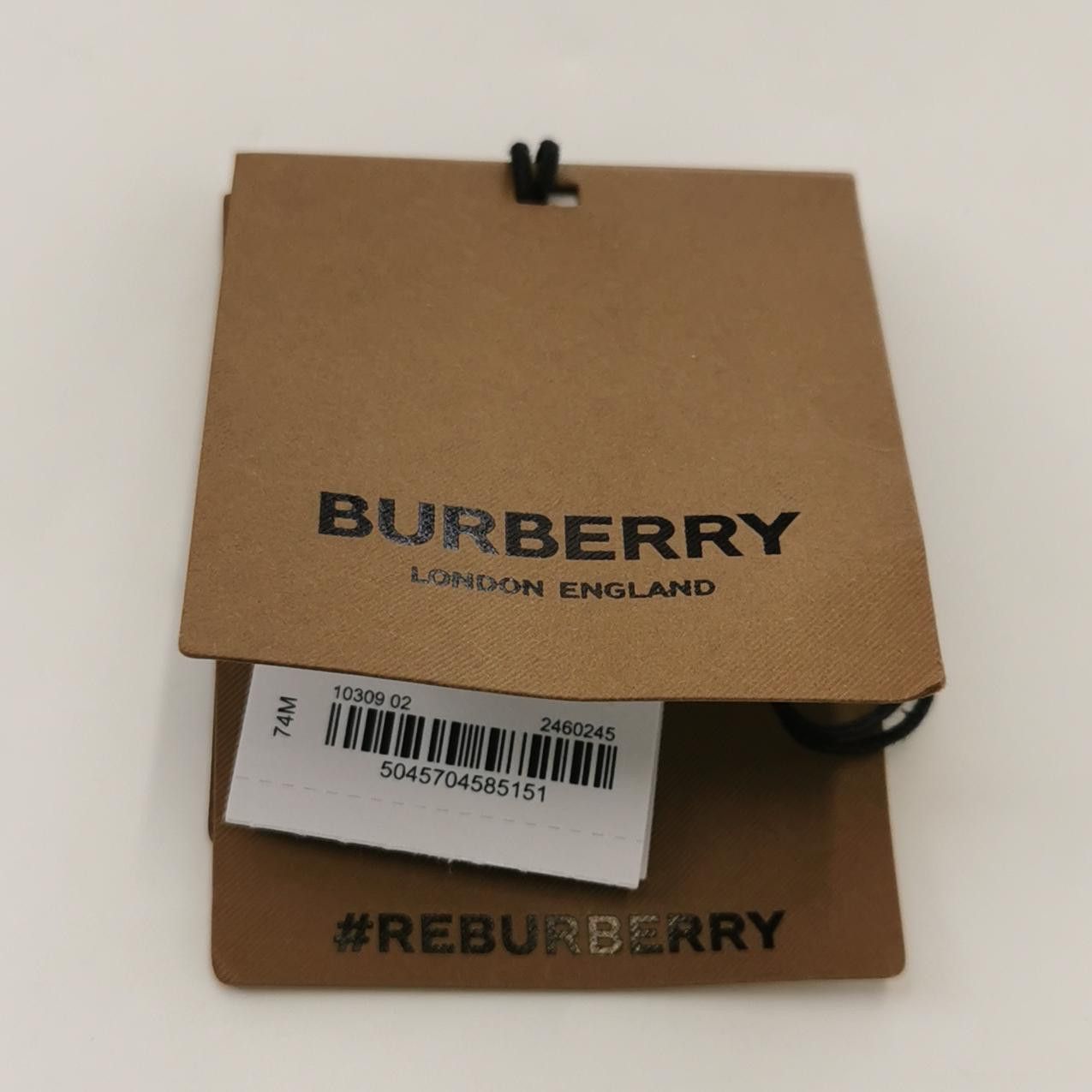 Burberry Burberry Logo Check Collar T-Shirt XS Size US XS / EU 42 / 0 - 5 Thumbnail
