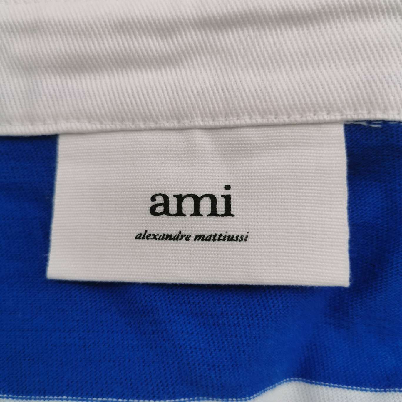 AMI AMI Alexandre Mattiussi Striped Long Sleeve Polo S Size US S / EU 44-46 / 1 - 6 Thumbnail