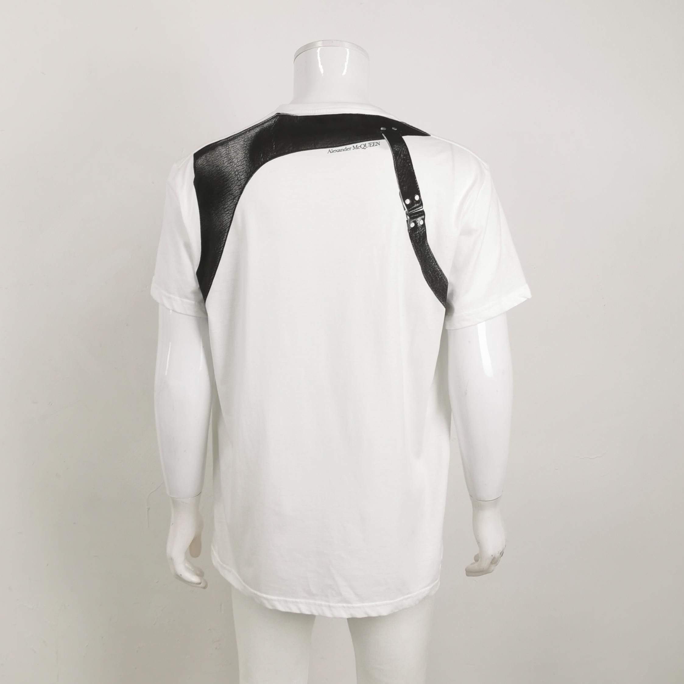 Alexander McQueen Alexander McQueen Harness Print T-Shirt L Size US L / EU 52-54 / 3 - 3 Thumbnail