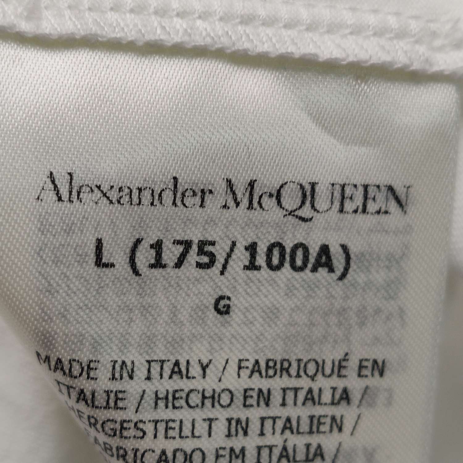Alexander McQueen Alexander McQueen Harness Print T-Shirt L Size US L / EU 52-54 / 3 - 7 Thumbnail