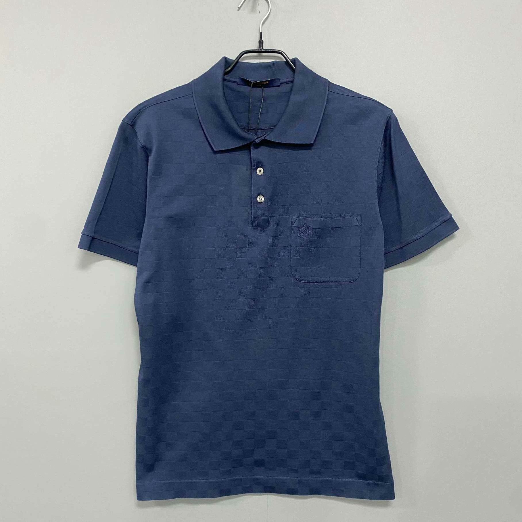 Louis Vuitton Louis Vuitton Checkered Blue T-Shirt l Men Size US L / EU 52-54 / 3 - 2 Thumbnail