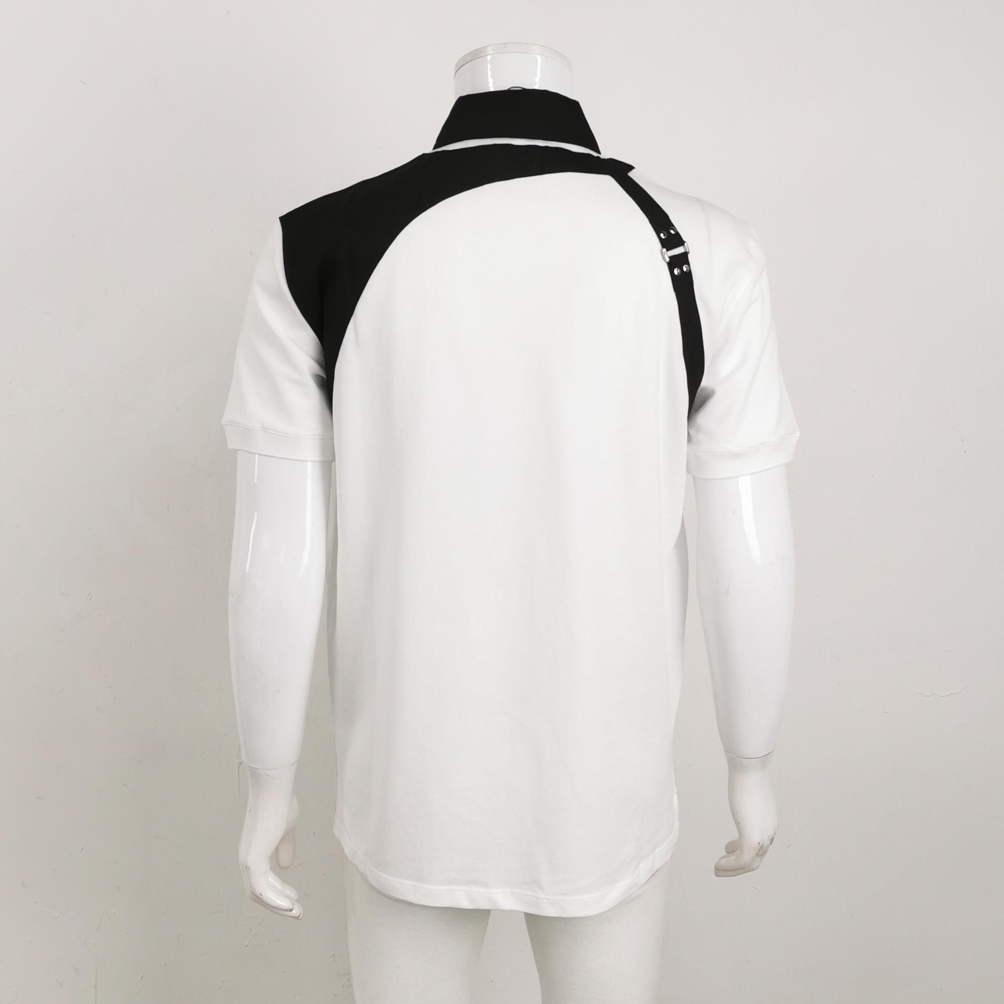 Alexander McQueen Alexander McQueen Harness Colorblock Polo XL Size US XL / EU 56 / 4 - 3 Thumbnail