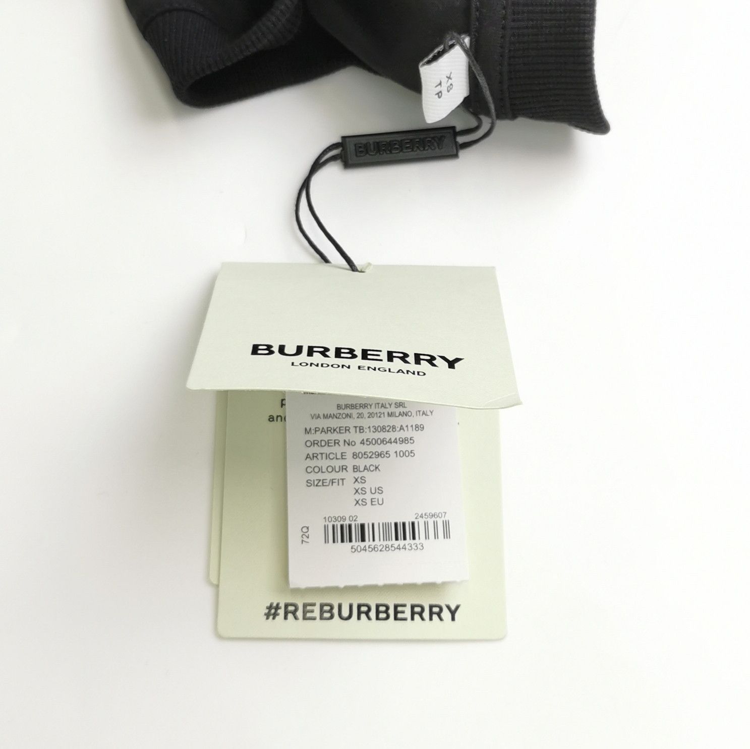 Burberry Burberry TB Logo Embroidered T-Shirt Black XS Size US XS / EU 42 / 0 - 5 Thumbnail