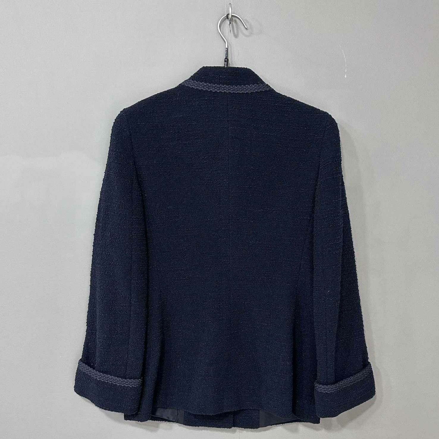 Gucci Gucci Wool Blue Coat it_36 Women Size XS / US 0-2 / IT 36-38 - 3 Thumbnail