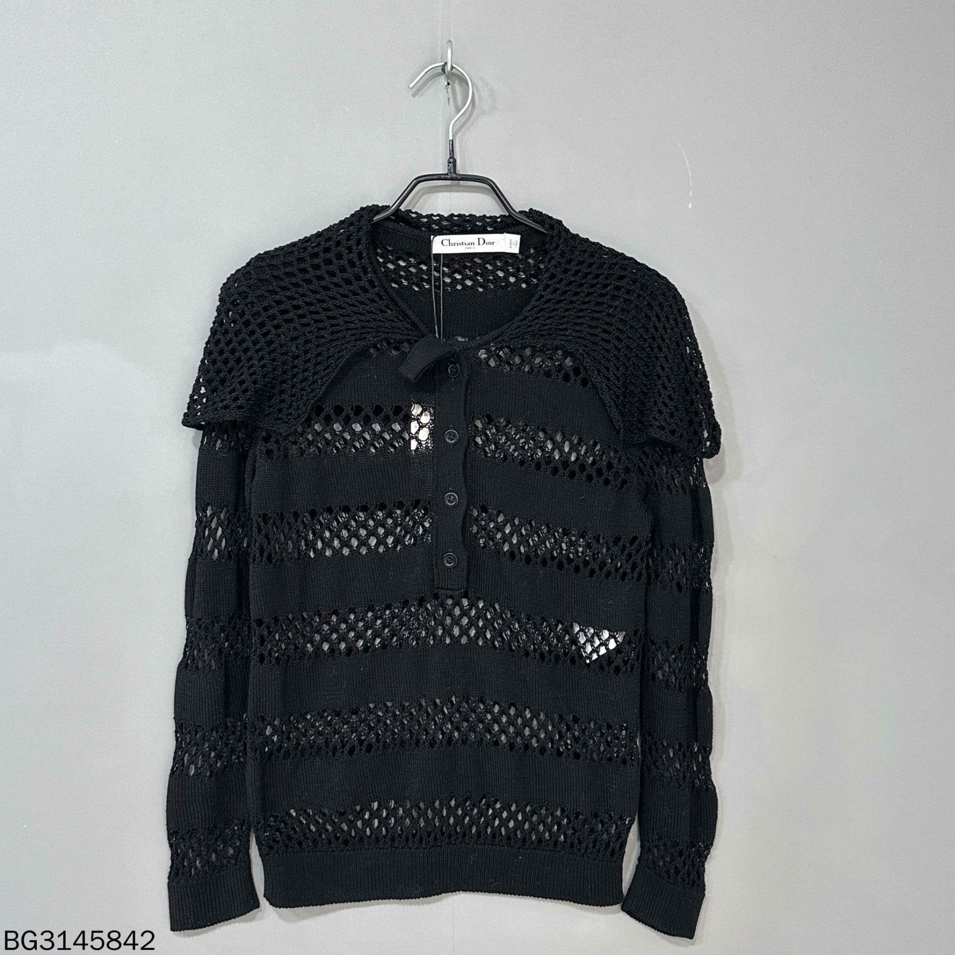 Dior Dior Knit Black Sweater it_36 Women Size XS / US 0-2 / IT 36-38 - 3 Thumbnail