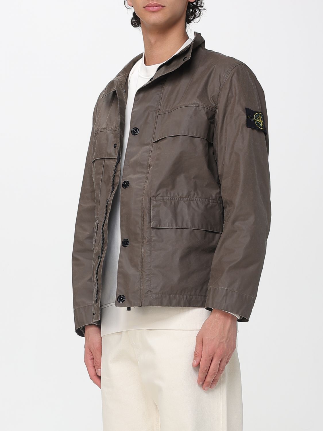 Stone Island Stone Island Jacket Men Dark Size US XXL / EU 58 / 5 - 3 Thumbnail