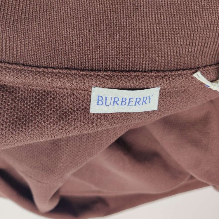 Burberry Burberry Brown Cotton Polo Shirt XL Size US XL / EU 56 / 4 - 5 Thumbnail