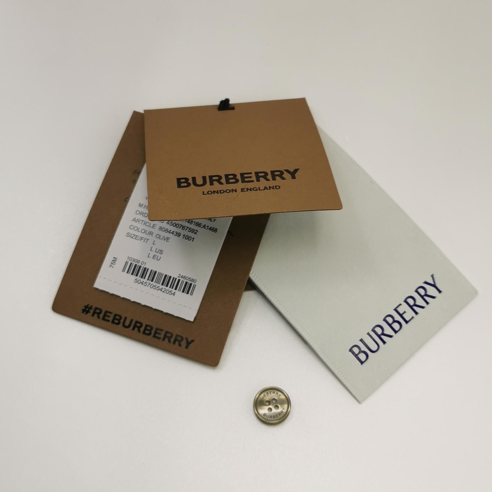 Burberry Burberry Embroidered Logo Polo Shirt L Size US L / EU 52-54 / 3 - 6 Thumbnail