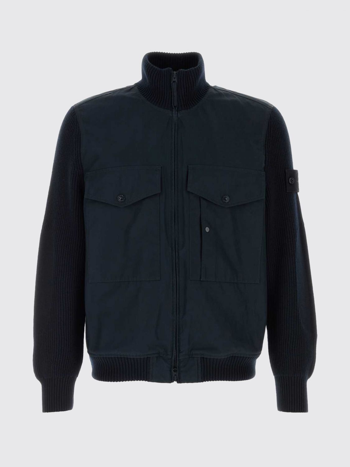 Stone Island Stone Island Jacket Men Navy Size US M / EU 48-50 / 2 - 2 Thumbnail
