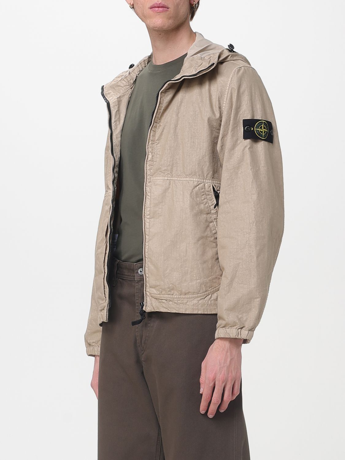 Stone Island Stone Island Jacket Men Sand Size US L / EU 52-54 / 3 - 3 Thumbnail