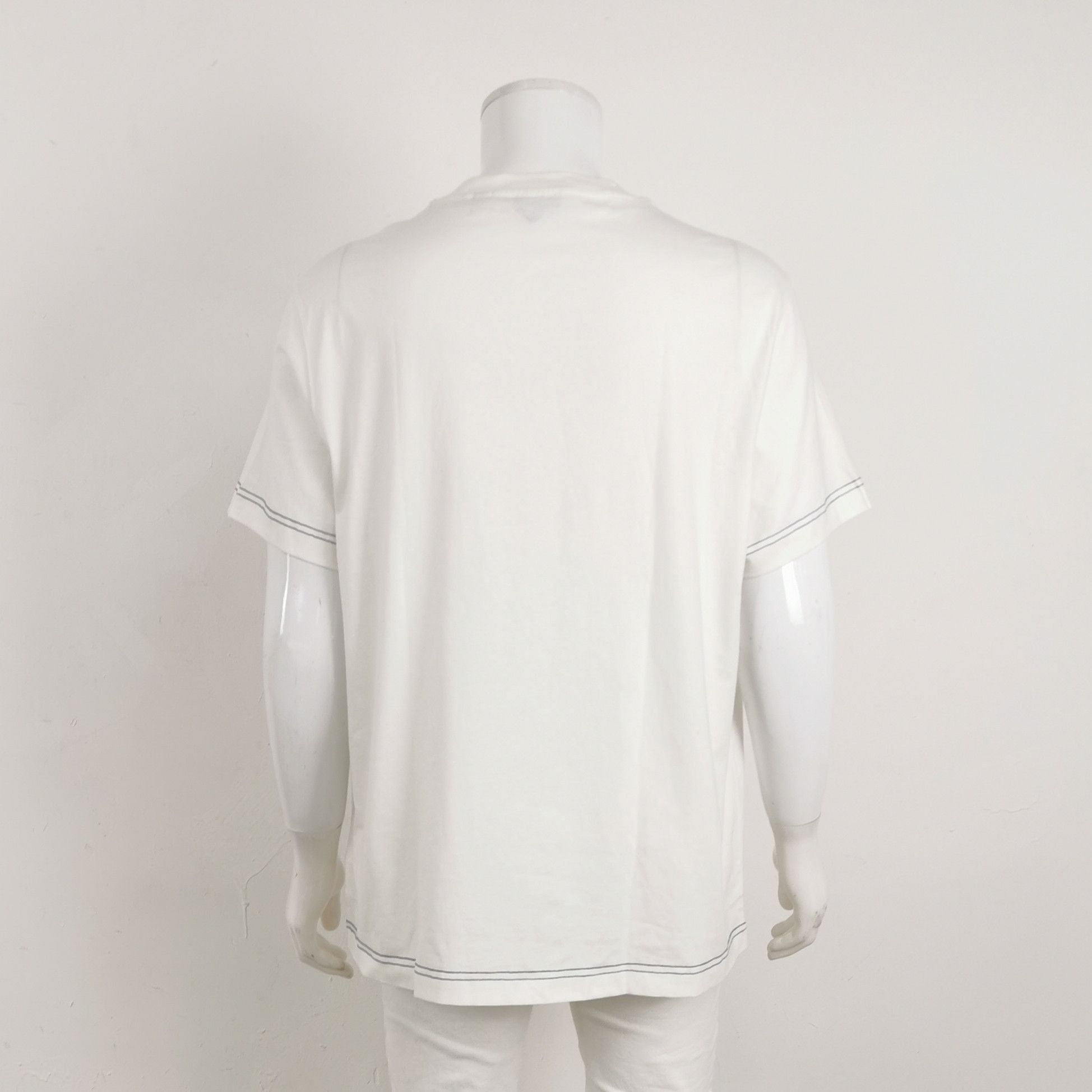 Burberry Burberry Logo Script White T-Shirt XXL Size US XXL / EU 58 / 5 - 3 Thumbnail