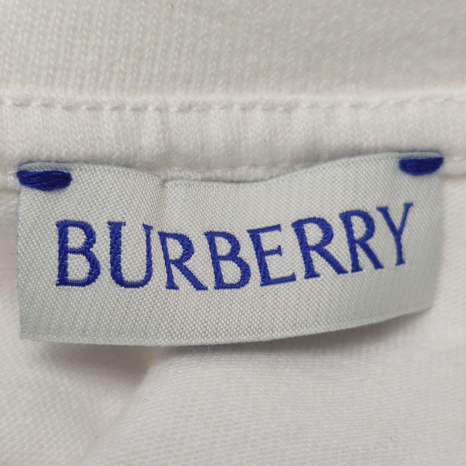 Burberry Burberry Logo Script White T-Shirt XXL Size US XXL / EU 58 / 5 - 6 Thumbnail