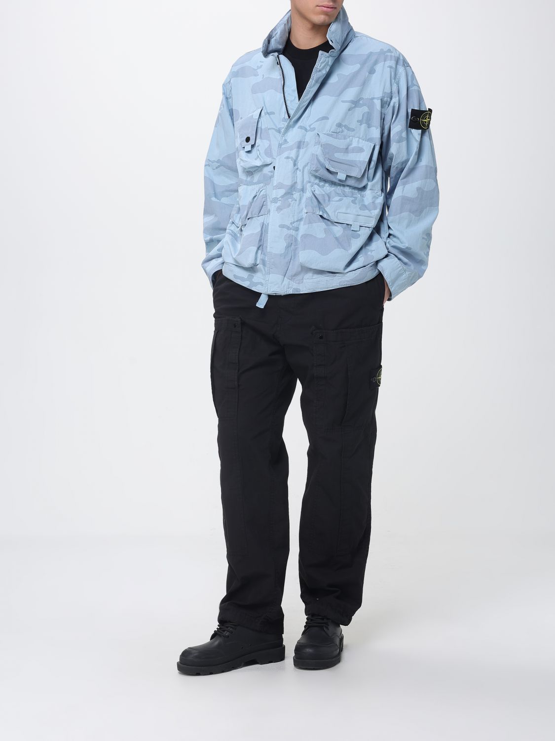 Stone Island Stone Island Jacket Men Blue Size US XL / EU 56 / 4 - 2 Thumbnail