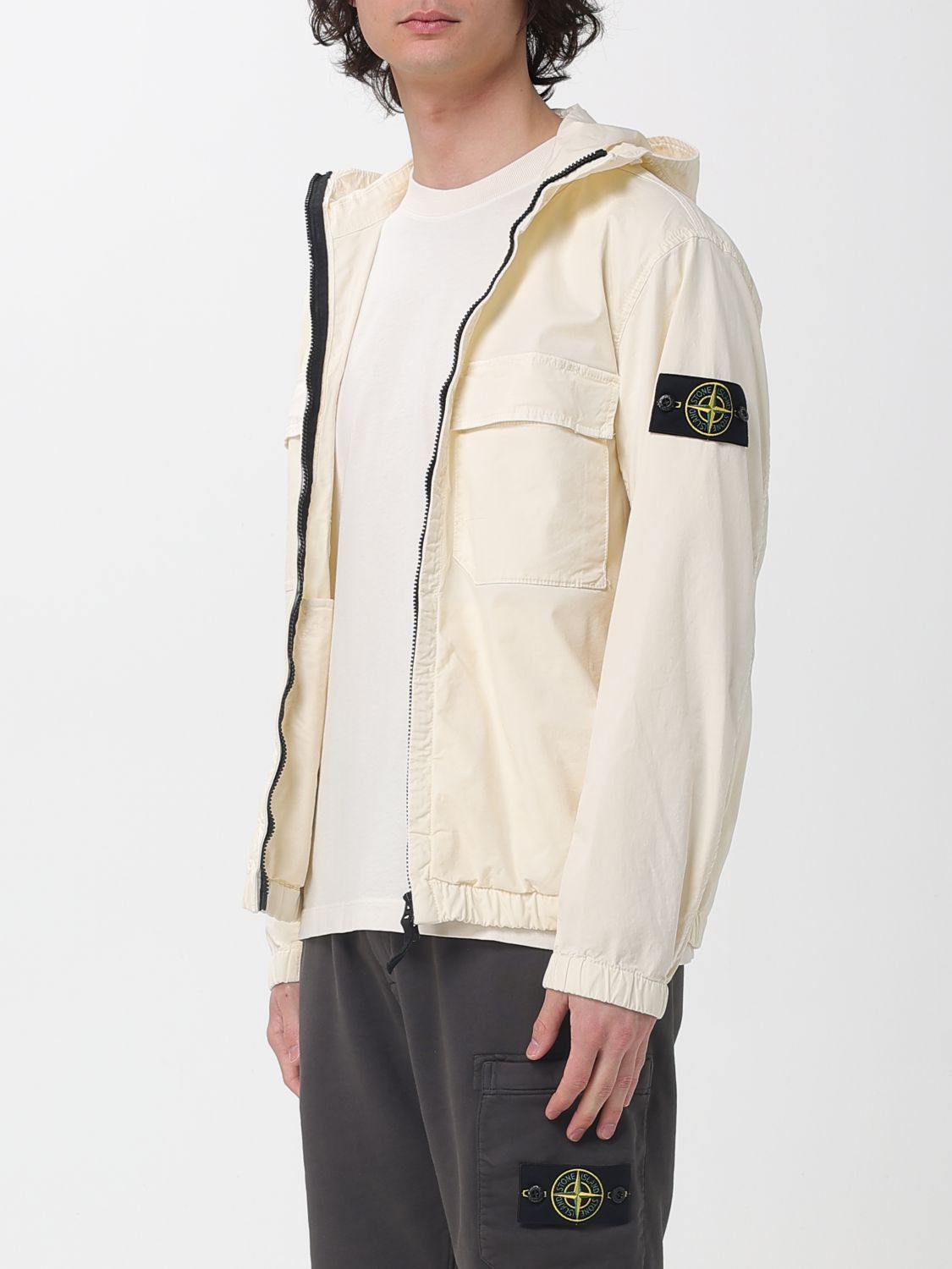 Stone Island Stone Island Jacket Men Ivory Size US M / EU 48-50 / 2 - 4 Thumbnail