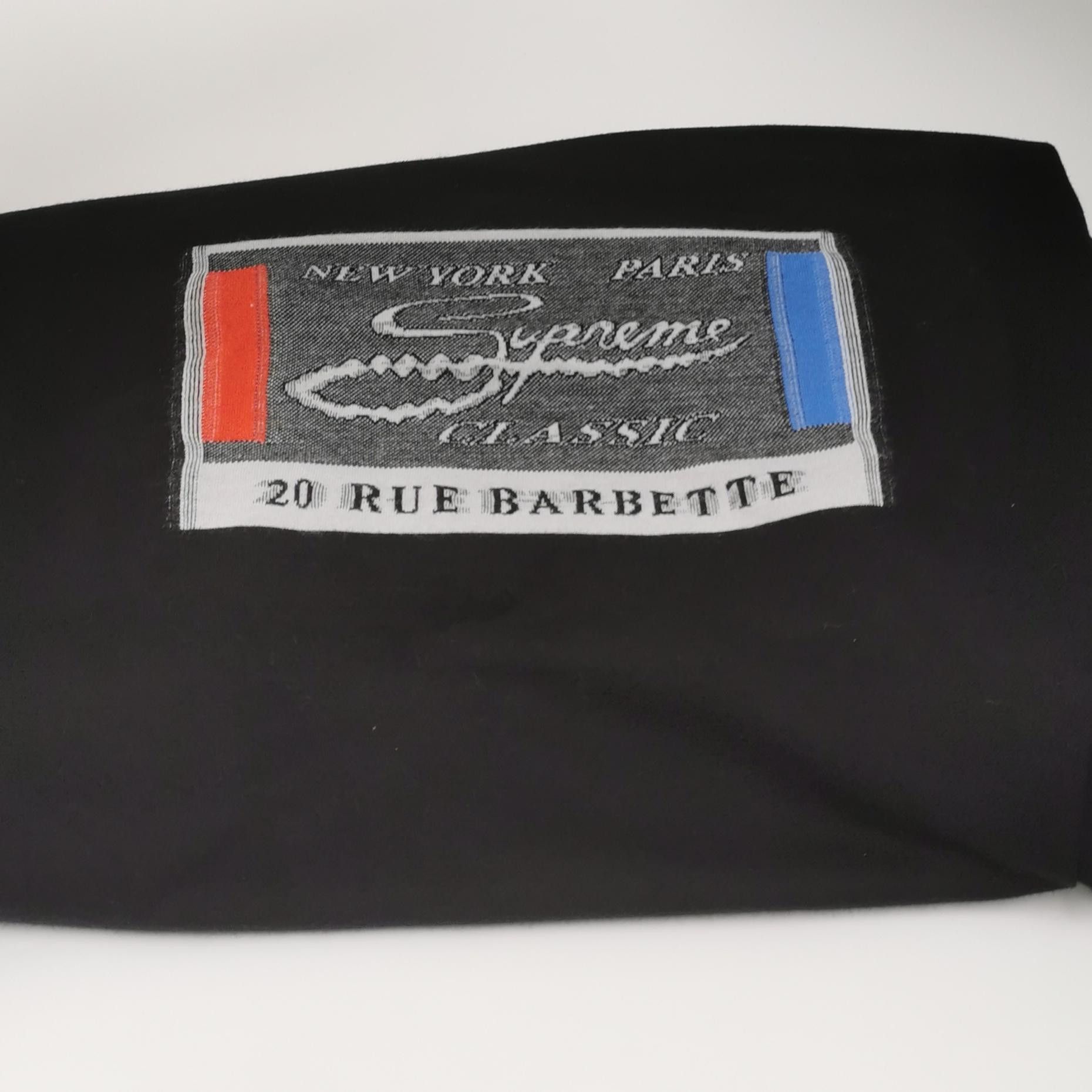 Supreme Supreme Paris Intarsia Logo T-Shirt L Size US L / EU 52-54 / 3 - 4 Thumbnail