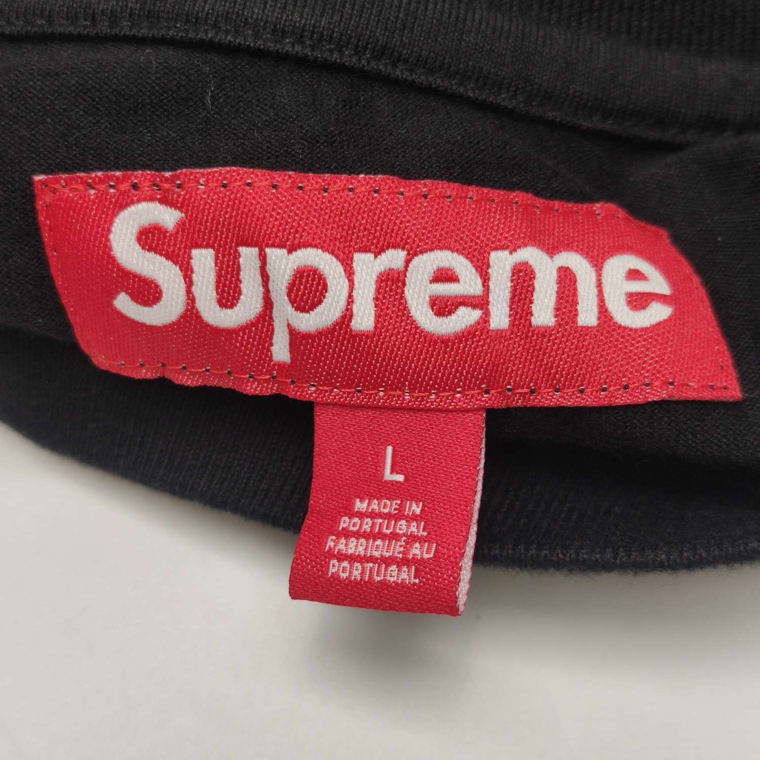 Supreme Supreme Paris Intarsia Logo T-Shirt L Size US L / EU 52-54 / 3 - 6 Thumbnail