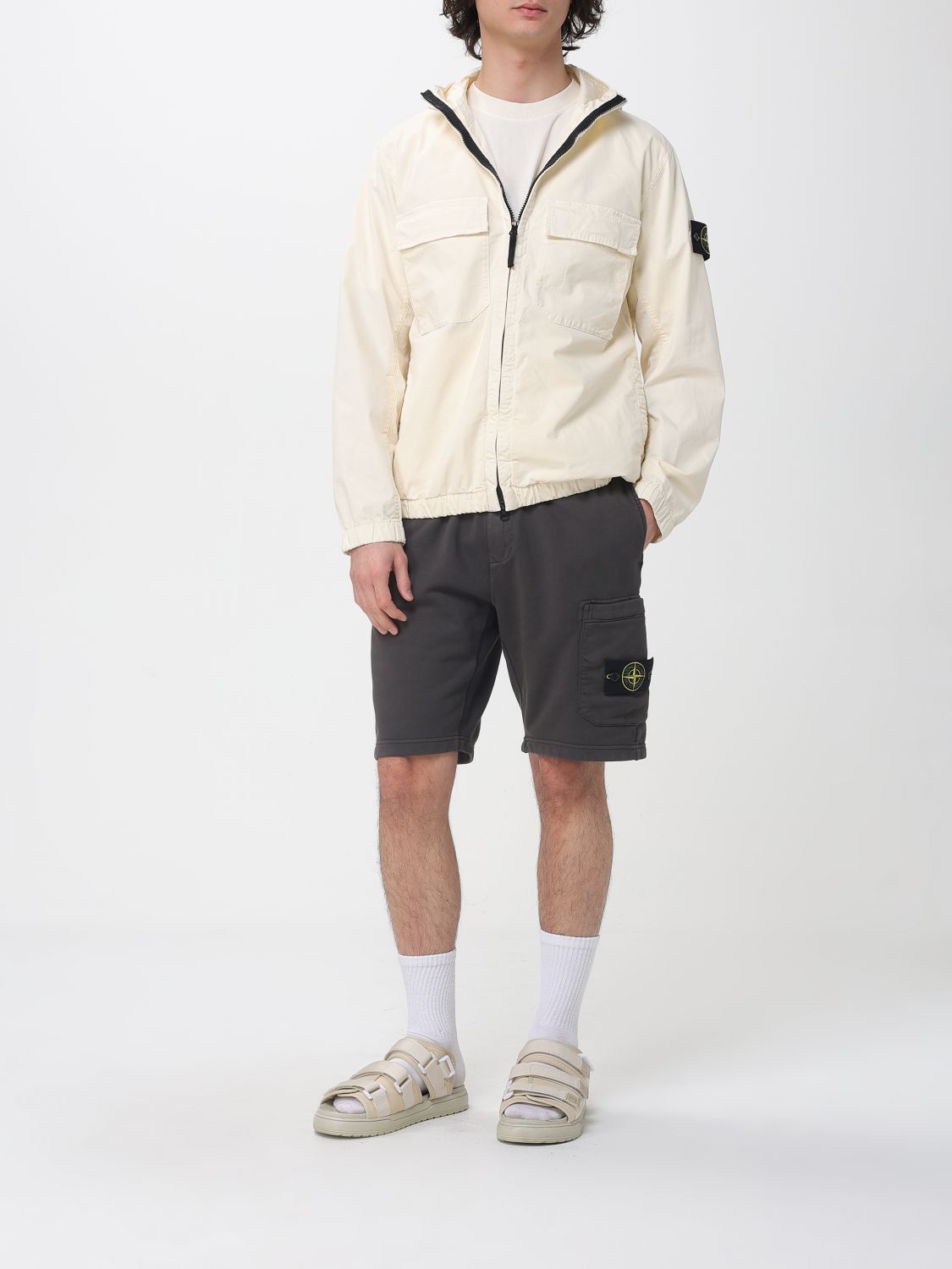 Stone Island Stone Island Jacket Men Ivory Size US S / EU 44-46 / 1 - 2 Thumbnail