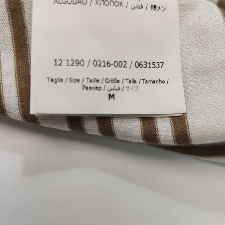 Salvatore Ferragamo Salvatore Ferragamo Striped Cotton Polo Shirt M Size US M / EU 48-50 / 2 - 8 Thumbnail
