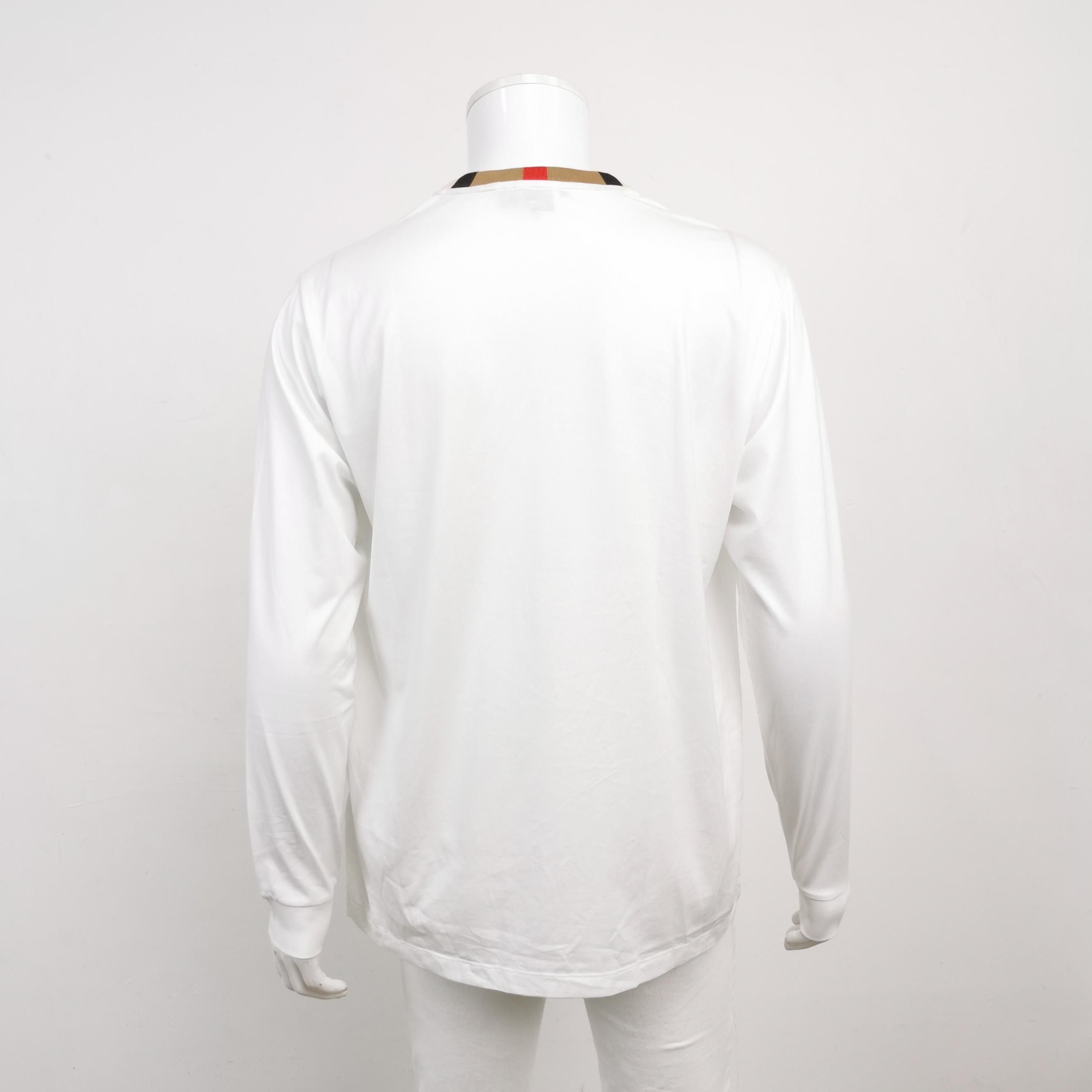 Burberry Burberry Logo Print Long Sleeve T-Shirt Size M Size US M / EU 48-50 / 2 - 3 Thumbnail