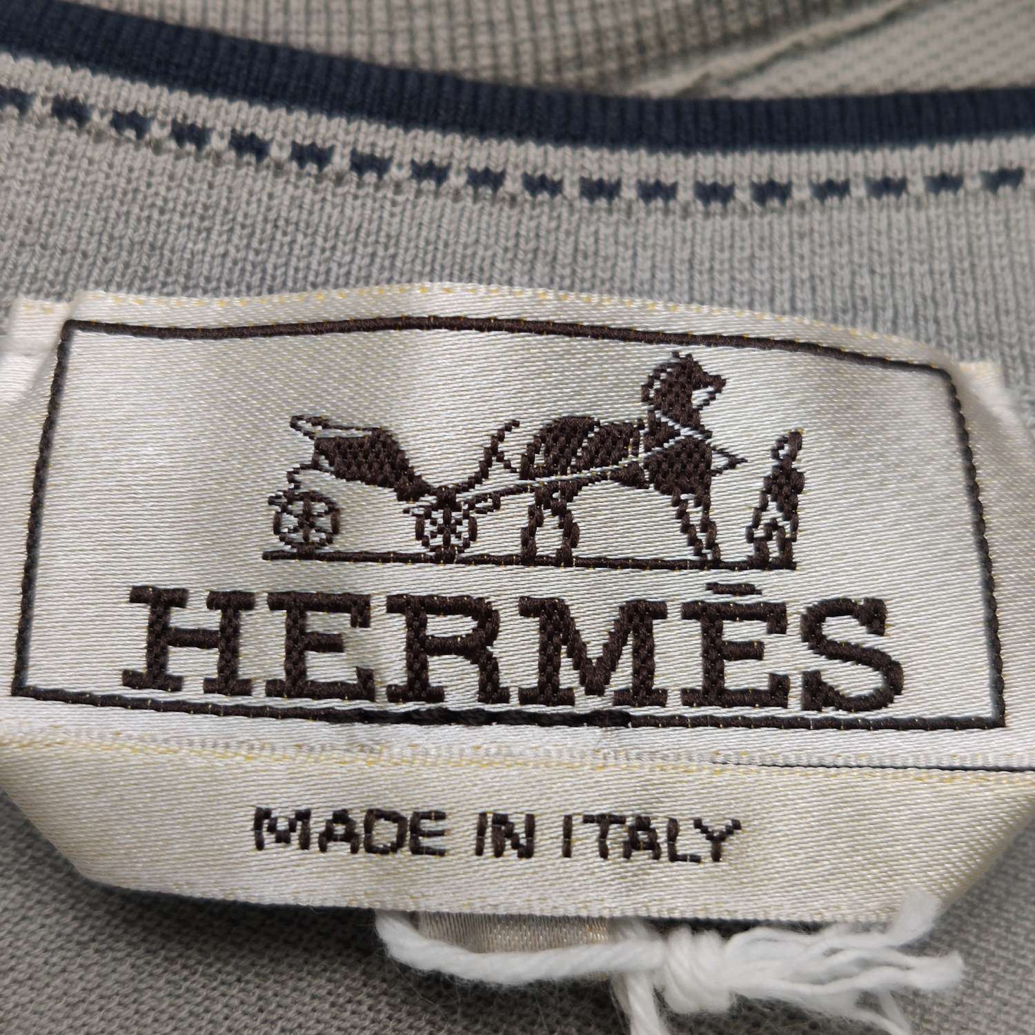 Hermes Hermes Cotton Pocket T-Shirt Size M Size US M / EU 48-50 / 2 - 6 Thumbnail
