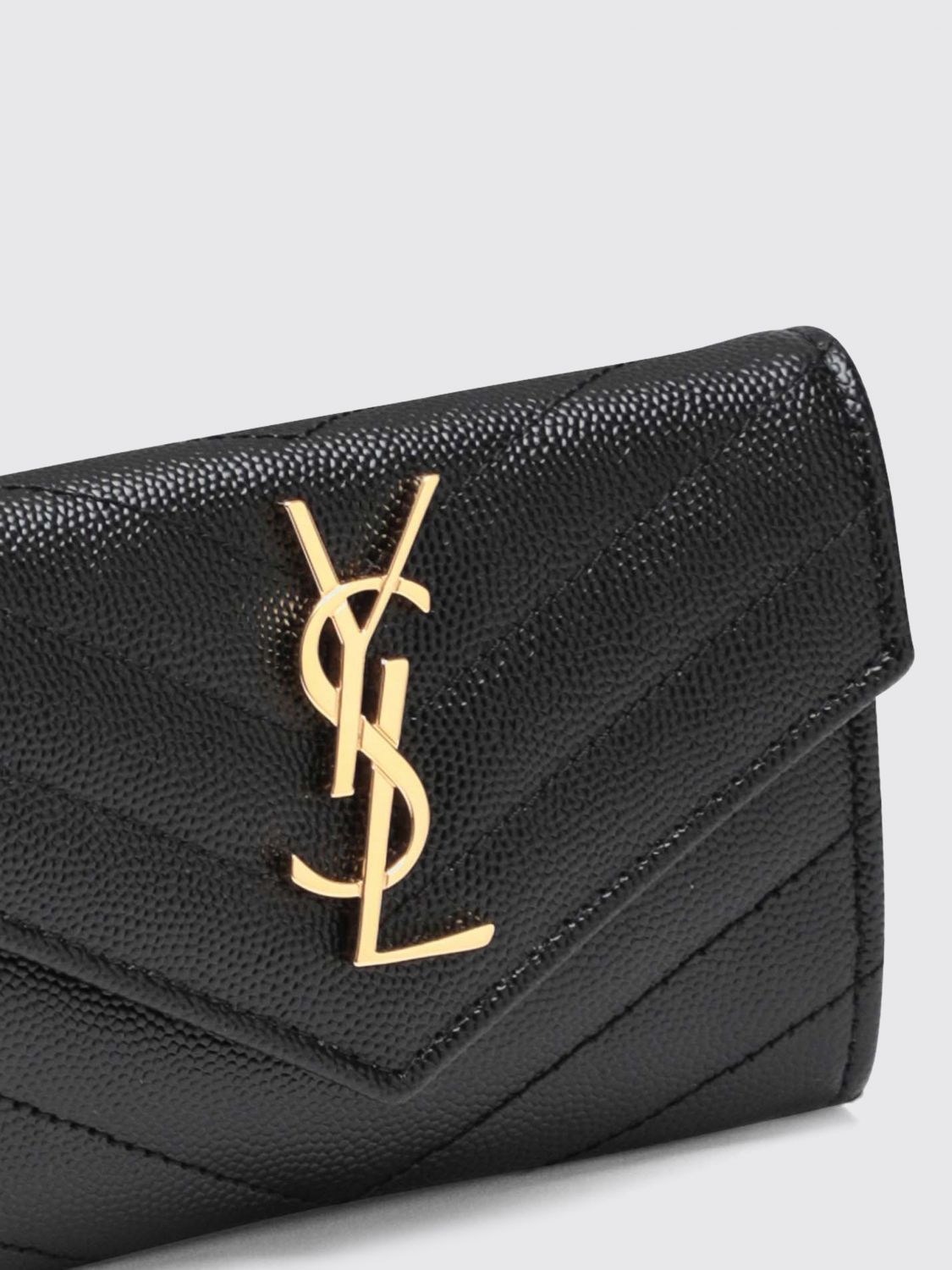 Saint Laurent Paris Saint Laurent Wallet Woman Black Size ONE SIZE - 3 Thumbnail