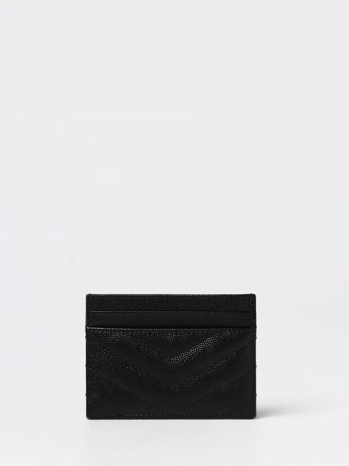 Saint Laurent Paris Saint Laurent Wallet Woman Black Size ONE SIZE - 2 Thumbnail