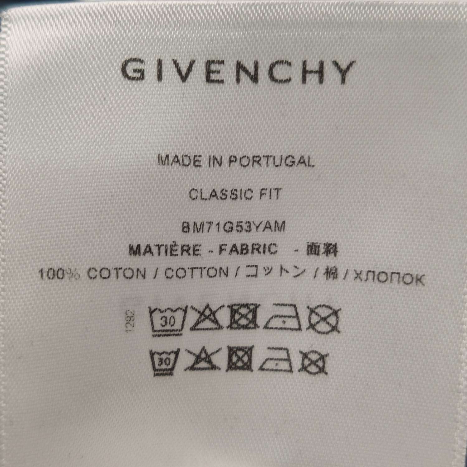 Givenchy Givenchy Logo Print Long Sleeve T-Shirt XL Size US XL / EU 56 / 4 - 9 Thumbnail