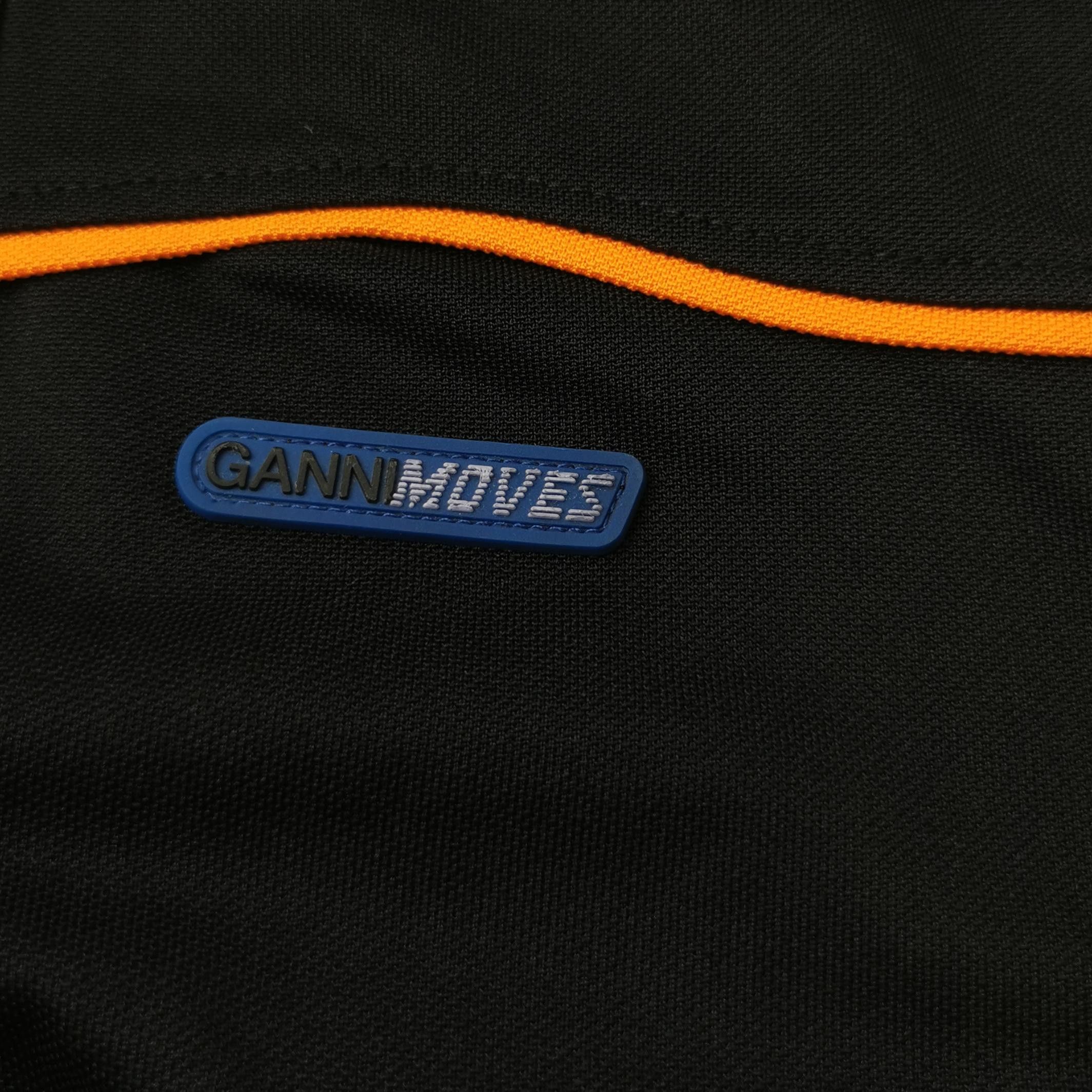 Ganni Ganni Moves Contrast Piping Polo Shirt XXS Size XXS / US 00 / IT 34 - 4 Thumbnail