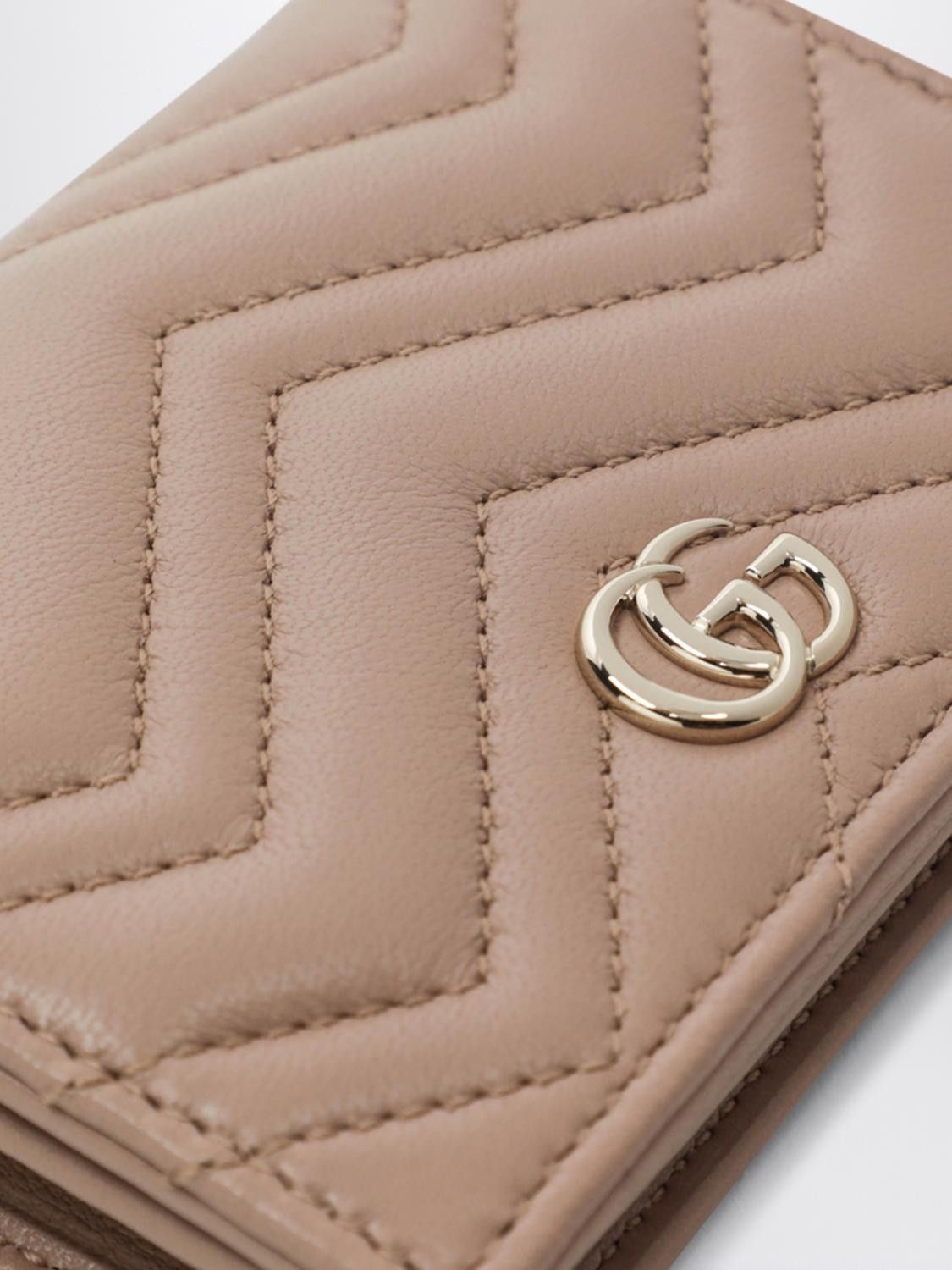 Gucci Gucci Wallet Woman Beige Size ONE SIZE - 3 Thumbnail