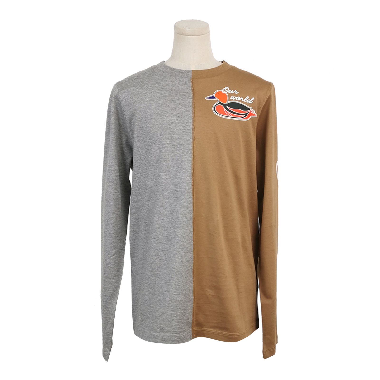 Burberry Burberry Contrast Duck Logo Long Sleeve T-Shirt 12Y Size US XXS / EU 40 - 2 Thumbnail