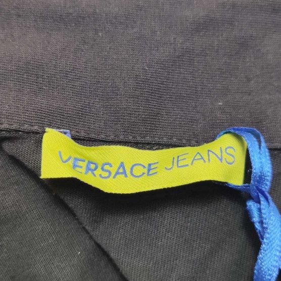 Versace Versace Jeans Graphic Print Long Sleeve Polo US XS Size US XS / EU 42 / 0 - 6 Thumbnail