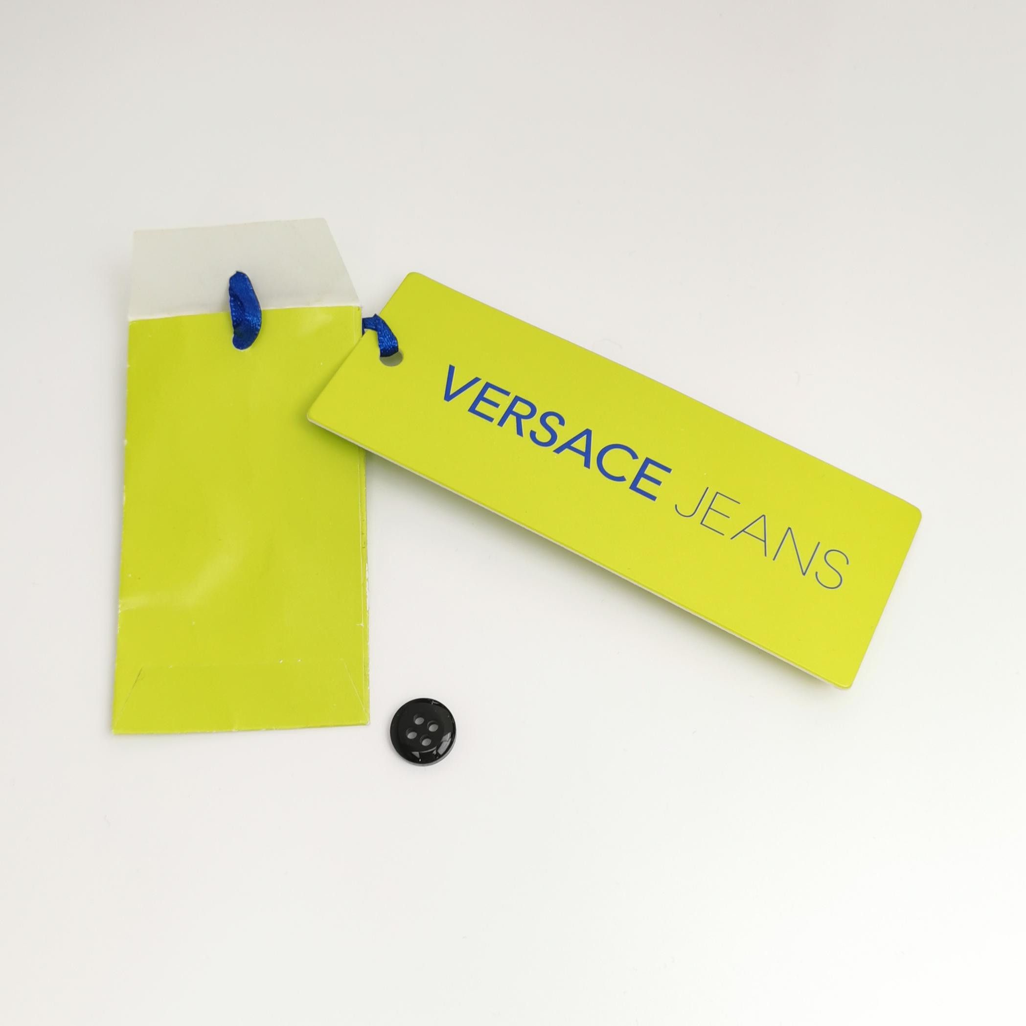 Versace Versace Jeans Graphic Print Long Sleeve Polo US XS Size US XS / EU 42 / 0 - 5 Thumbnail