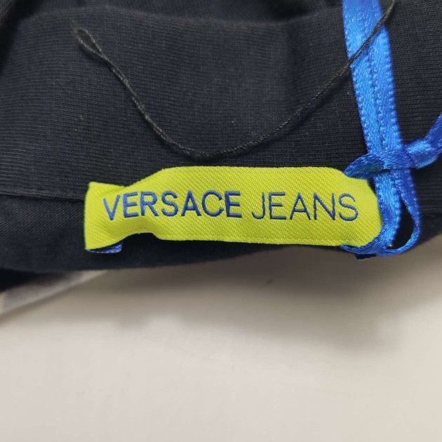 Versace Versace Jeans Graphic Print Long Sleeve Polo US XS Size US XS / EU 42 / 0 - 6 Thumbnail