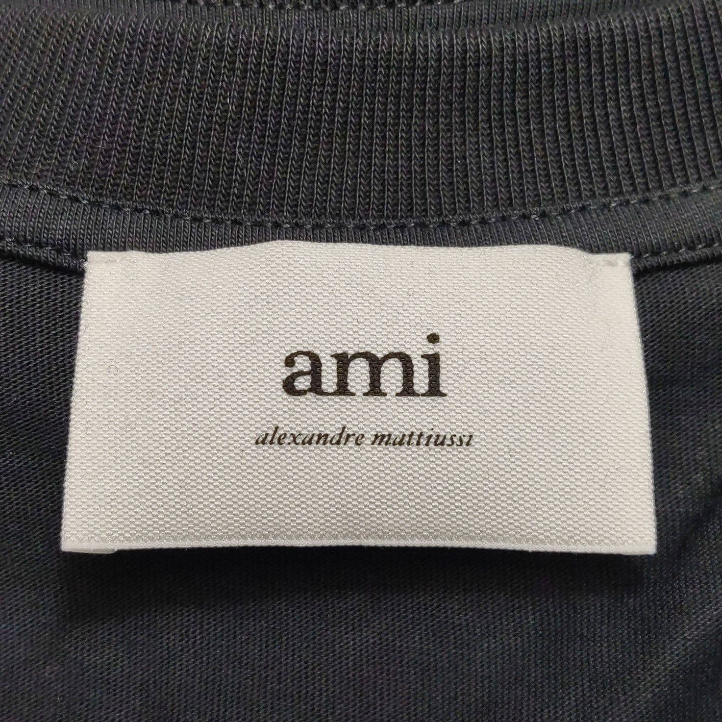 AMI AMI Ami de Coeur Black T-Shirt Size S Size US S / EU 44-46 / 1 - 6 Thumbnail