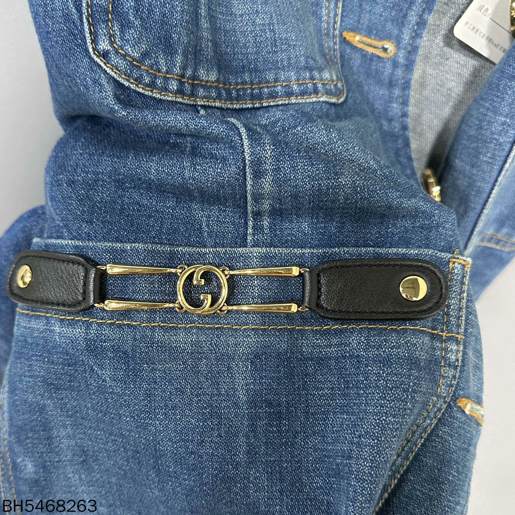 Gucci Gucci Denim Gold Dress M Women Size M / US 6-8 / IT 42-44 - 7 Thumbnail