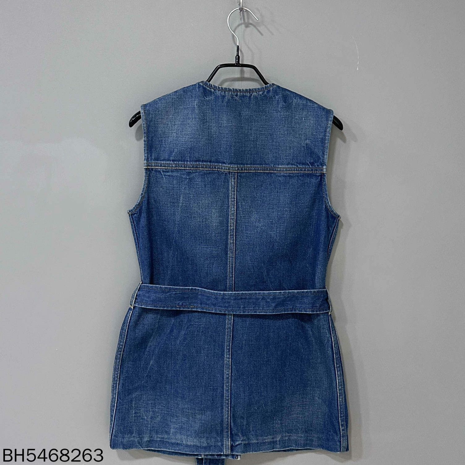Gucci Gucci Denim Gold Dress M Women Size M / US 6-8 / IT 42-44 - 3 Thumbnail