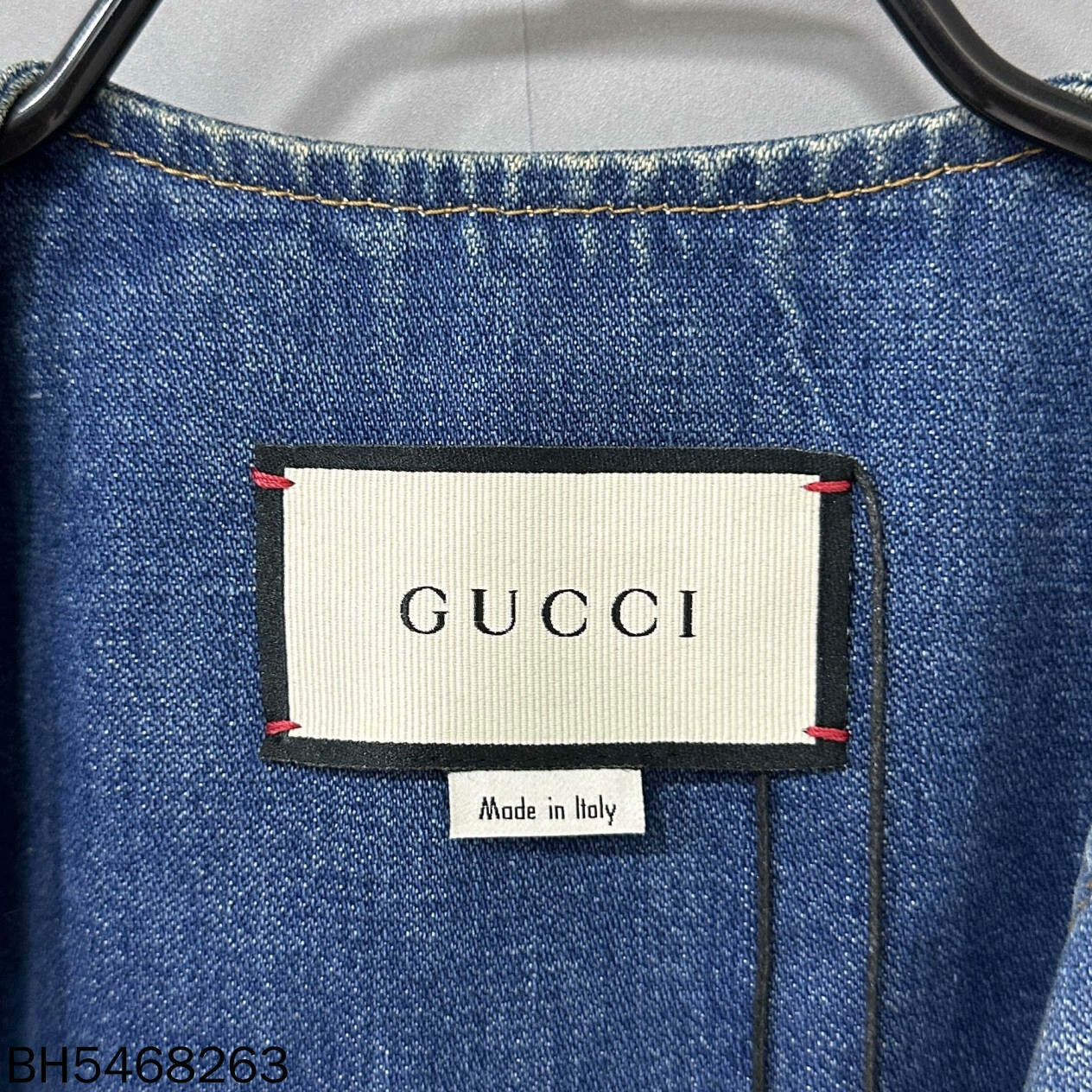 Gucci Gucci Denim Gold Dress M Women Size M / US 6-8 / IT 42-44 - 5 Thumbnail