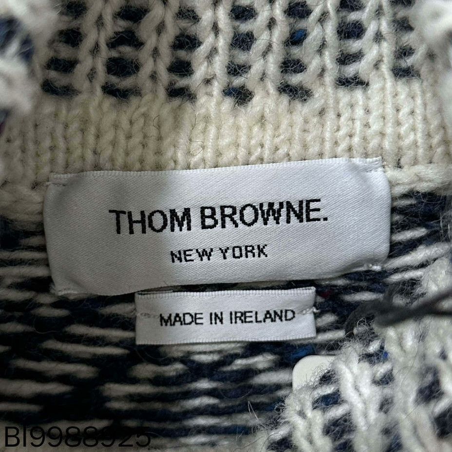 Thom Browne Thom Browne Knit Brown Sweater m Men Size US M / EU 48-50 / 2 - 4 Thumbnail