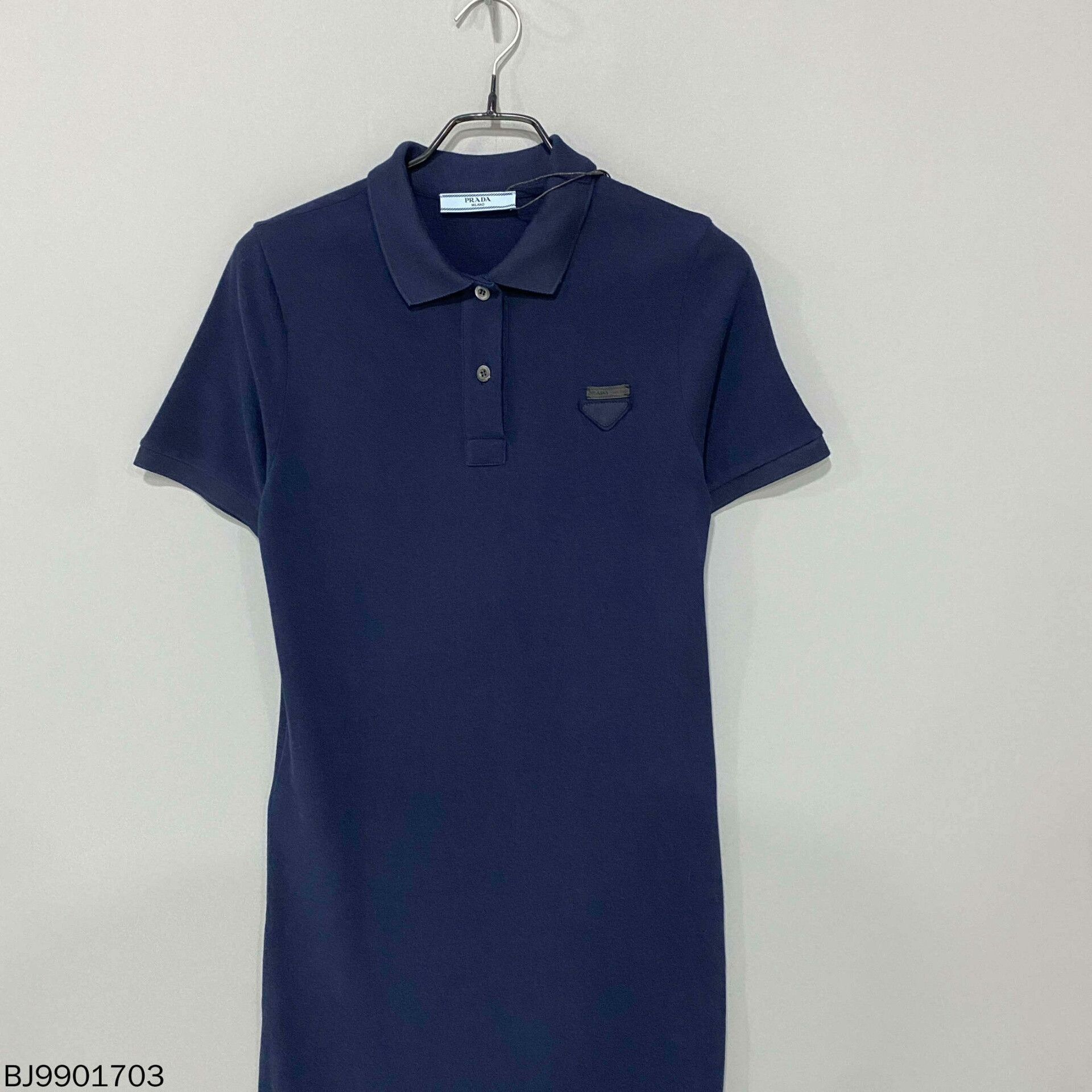 Prada Prada Long Blue Dress S Women Size S / US 4 / IT 40 - 3 Thumbnail