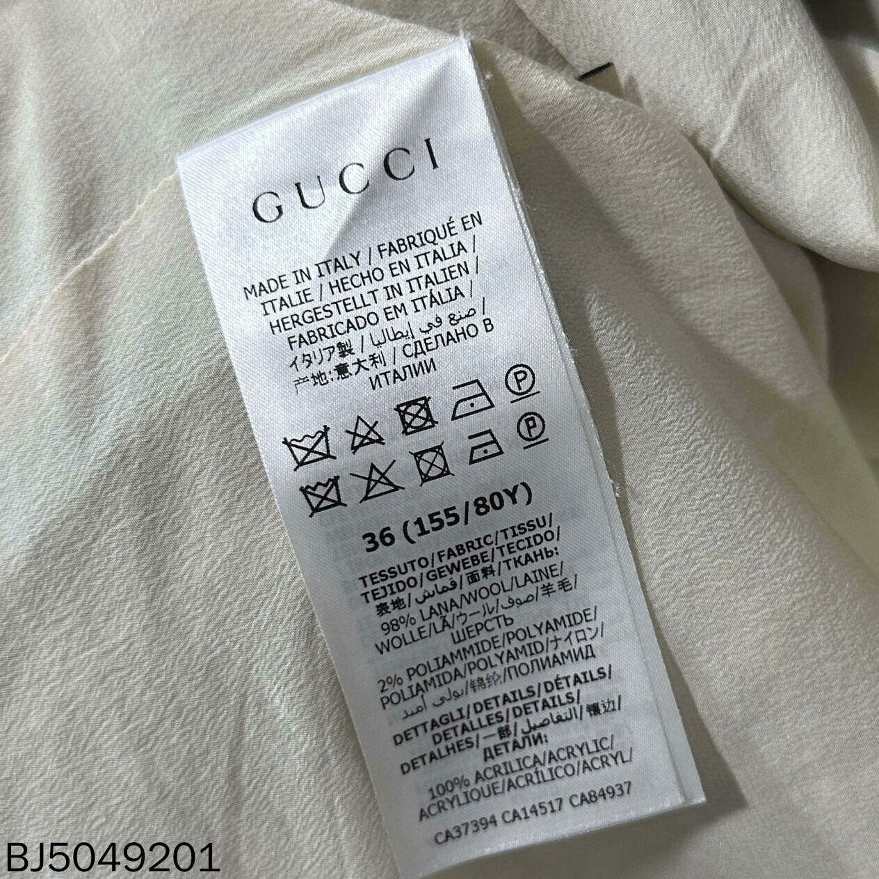 Gucci Gucci Black Jacket S Women Size S / US 4 / IT 40 - 5 Thumbnail